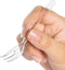 LORESO Clear Mini Plastic Forks - Tasting Mini Forks 100CT, 3.8 Inches, BPA Free, Reusable for Fruit and Dessert