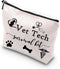 WCGXKO Veterinary Technician Gift, Vet Tech Survival Kit, Portable Travel Accessories Toiletry Bag Makeup Bag