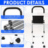 Tcwhniev Stand Assist, Mobility Standing Aid Rail, Adjustable Height Senior Mobility Standing Aid Rail, Nonslip Support