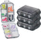 10 Grids Pill Organizer Box, Portable Waterproof Pill Case Holder for Purse, Vitamins, Fish Oil, Daily Travel Use (4