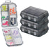 10 Grids Pill Organizer Box, Portable Waterproof Pill Case Holder for Purse, Vitamins, Fish Oil, Daily Travel Use (4