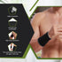 NeoTech Care Wrist Band Support Sleeve - Elastic Compression Brace for Tennis, Gym, Sport, Tendonitis (Black Color,