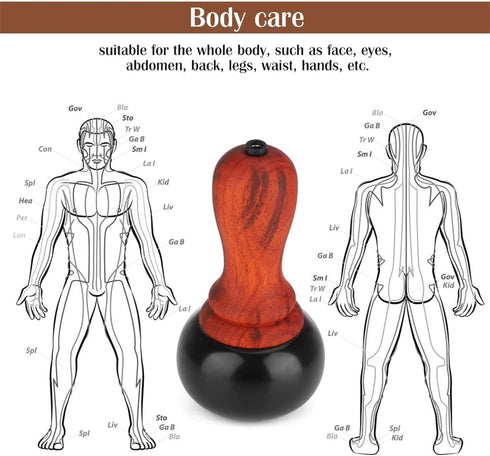 VEXIGO Electric Massager Gua Sha Hot Stone, Scraping Back Heat Massage Tool Scraping Your face Massage Relax The Skin