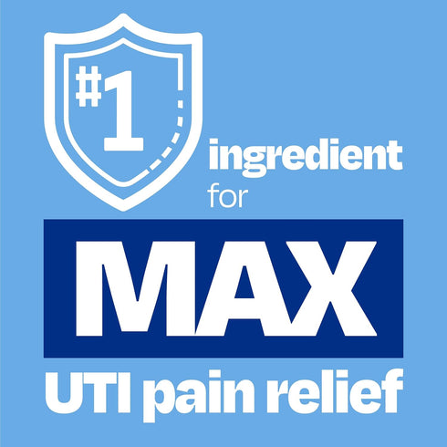 Cystex UTI Pain Relief for Women and Men, 99.5mg Phenazopyridine HCl Tablets, Fast Acting Remedy for Bladder Discomfort