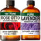 Rose Essential Oils for Skin Use & Lavender Essential Oil for Diffuser