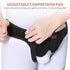 Tenbon Inguinal Hernia Belts for Men and Women, Adjustable Waist Strap with 2 Removable Compression Pads for Sports