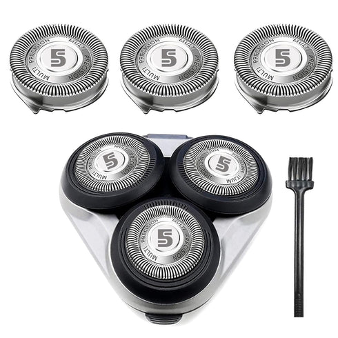 SH50 Replacement Heads for Philips Norelco, 5000 Replacement Blades, 3pc-Pack
