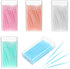500pcs Double Head Dental Floss Interdental Brush - 2-in-1 Disposable Plastic Multicolor Dental Picks