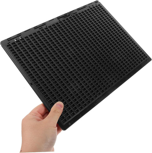 Home Braille Writing Tool for Beginners Durable Line Cell Fingerboard with Braille Characters Learning Aid for Visually