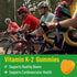Vitamin K2 MK-7 Gummies 100mcg, Extra Strength Chewable Natural Orange Flavor, Non-GMO, Vegan, 60 Counts