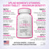 VPLab Ultra Women's Multivitamin Formula, Essential Daily Vitamins for Hair, Skin & Nails, 90 Caplets