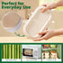 kageiue 50pcs 27 Oz Boxes(27 Oz/800 Ml) Meal Prep Containers - Disposable Meal Prep Food Containers With Lids