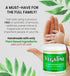 Vegaline - 100% Natural, Vegan Alternative to Petroleum Jelly for Lips, Hands, Makeup Remover (2 oz)