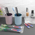 30 Pack Disposable Toothbrushes with Toothpaste and Comb for Homeless, Individually Wrapped