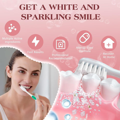 SP-6 6 4.9Oz (2) Probiotic Toothpaste - Niacinamide Whitening Toothpaste Enhanced Formula with Probiotics for Teeth