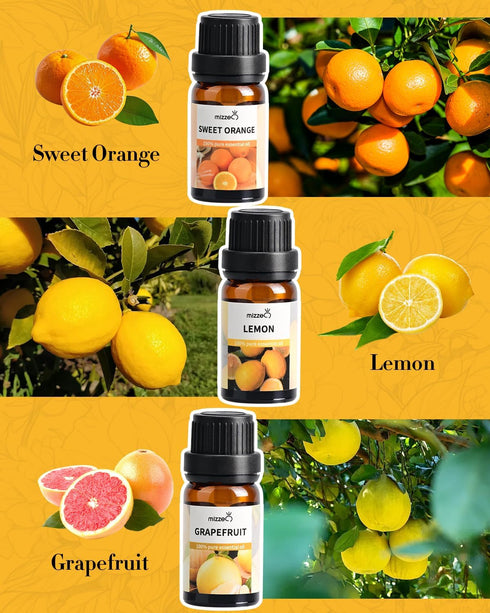 Set, 6 10 ML Set- Fruity Essential Oil Premium Pure & Natural Aromatherapy EssentialOils for Home, * Diffuser Oil Gift