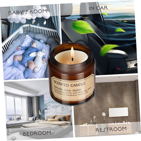 Set 3pcs Chic Scented Candle - Aromatherapy for Relaxation and Meditation