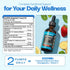 Immunity 60mL) Ashwagandha & Turmeric Liquid Drops - Vitamin C, Sea Moss, Apple Cider Vinegar, Bladderwrack - Vegan
