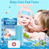 16 Sheets Baby Cool Pads for Kids - Fever Discomfort & Pain Relief, Cooling Relief Fever Reducer, Pack of 16