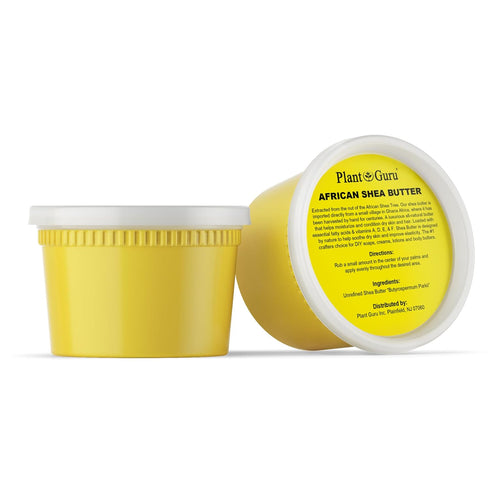 Raw African Shea Butter 16 oz, 100% Pure Natural Unrefined YELLOW - Ideal Moisturizer for Skin and Hair