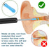 30 Pcs Ear Wax Removal Replacement Tips for Wet/Dry Cleaning, Ear Spoons Accessories Set for Adults