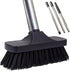 Push Broom Brush Stiff Bristles Floor Cleaning Brush Multi-Purpose Scrubber Brushes for