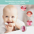 Infant Tongue Cleaner Skim Gauze 105PCS + 2 Finger Cot Baby Toothbrush with Box for Newborn Oral Care