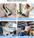 xinjue 6 6 3s Portable Cordless Heating Pad for Period Cramps, Voice Reminder Menstrual Heating Pad with Heat Levels