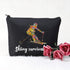 POFULL Skiing Bag, Skiing Team Gifts Survival Kit for Ski Lover, Cosmetic Bag