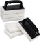 Handled Scrubber Set, Non-Scratch Bathroom Scrubbing Pads, Reusable Cleaning Sponge for Shower Tile, Bathtub, Sink, Spas