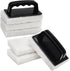 Handled Scrubber Set, Non-Scratch Bathroom Scrubbing Pads, Reusable Cleaning Sponge for Shower Tile, Bathtub, Sink, Spas