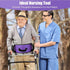 Rhino Valley Gait Belt for Senior, 59" Anti-Slip with 7 Handles, Medical Transfer Belt with Quick Release Buckle,