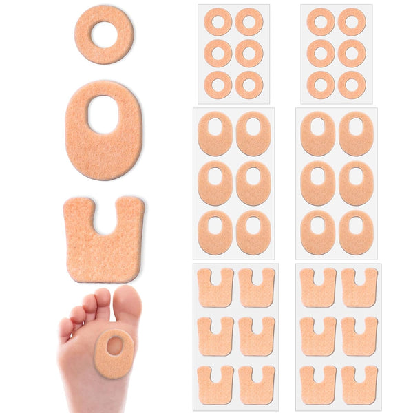 Sibba Feet Bunion Pads Blister Bandages Metatarsal Corn Toes Plantar Foot Balls Of