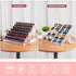 Kingtaily Nail Polish Organizer, Large Capacity 7 Layers Rack, Acrylic Stand Holder for Lipstick and Sunglasses