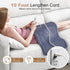Extra Large Heating Pad for Back Pain Relief, 33 x 17, Portable for Shoulder, Neck, Cramp, with Timer & Temperature