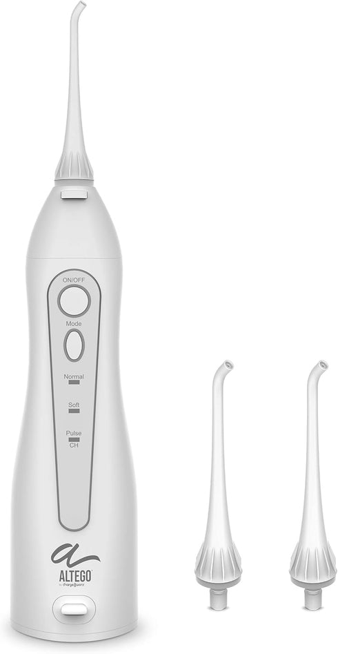 Altego Cordless Water Flosser, Professional Dental Oral Irrigator for Teeth Cleaning, Portable & Rechargeable