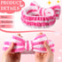 WILLBOND 24 Pack Spa Headband Bow Hair Band - Adjustable Skincare Headbands for Women, Cute Pattern