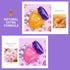 KISSIO Honey and Cherry Lip Mask Set, Repair Lips Day and Night, Hydrating Lip Balm, 2 pcs