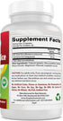 Best Naturals Red Yeast Rice with CoQ10, 120 Capsules, Cardiovascular Formula, 600 mg Red Yeast Rice