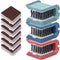 Knife Cleaner, 3 Pack Cutlery Cleaner with 3 Pcs Replacement Sponge Brush Head for Kitchen Knives, Forks, Spoons