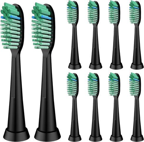 Mcuy Toothbrush Replacement Whitening Heads Compatible with TAO Clean Sonic Electric Toothbrush -