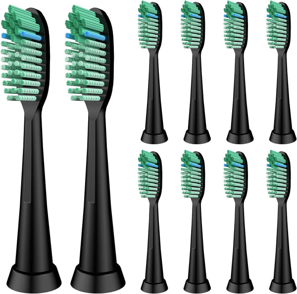 Mcuy Toothbrush Replacement Whitening Heads Compatible with TAO Clean Sonic Electric Toothbrush -