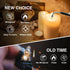 2 PCS Candle Lighter, Electric Arc Lighter with 360° Flexible Neck & LED Power Display, USB Rechargeable for BBQ,