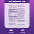 Natrol Kids Melatonin 1mg, 60 Raspberry-Flavored Sleep Gummies for Restful Sleep, 60 Day Supply for Children