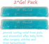 Perineal Cooling Pad, Postpartum Cold Packs Gel Bead Ice Pack for Women, 2 Ice Packs and 3 Covers