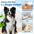 AZEN Large Lint Rollers for Pet Hair, Extra Sticky 9.45 in Rollers for Floor Carpet, 180 Sheets with Handle