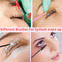 Lash Lift and T-i-n-t Tools, DIY Eyelash Perm Accessories, Portable Brush Kit with Eye Pads, 5 Packs