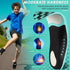 ROCKTAKIN Kids Arch Support Shoe Insoles - Plantar Fasciitis Orthotics Inserts for Children's High Arch and Flatfoot