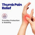 Thumb Brace Thumb Splint CMC, Pain Relief & Support for Thumb Arthritis, Wrist Brace & Trigger Thumb Stabilizer