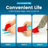 LAINIUTE 2 2 1 Stocking Aid with Pcs in Button Hook and Zipper Pull for Putting Stockings Easy On and Off for Seniors
